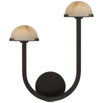 Pedra LED Wall Sconce in Bronze (268|KW2624BZALB)