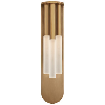 Rousseau LED Wall Sconce in Antique-Burnished Brass (268|KW2284ABEC)