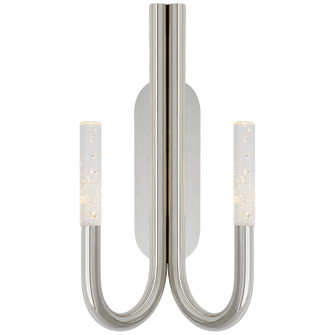 Rousseau LED Wall Sconce in Polished Nickel (268|KW2283PNSG)