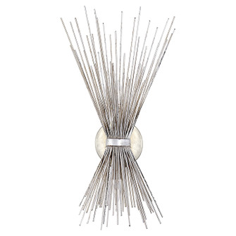 Strada Two Light Wall Sconce in Burnished Silver Leaf (268|KW2070BSL) Strada Two Light Wall Sconce in Burnished Silver Leaf (268|KW2070BSL)