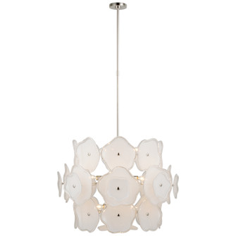Leighton LED Chandelier in Polished Nickel (268|KS5067PNCRE)