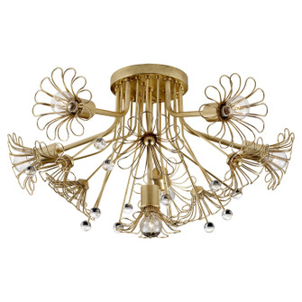Keaton Six Light Flush Mount in Gild (268|KS4311G)