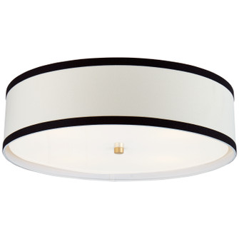 Walker Four Light Flush Mount in Gild (268|KS4072GLBL)