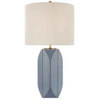 Carmilla One Light Table Lamp in Polar Blue Crackle (268|KS3630PBCL)
