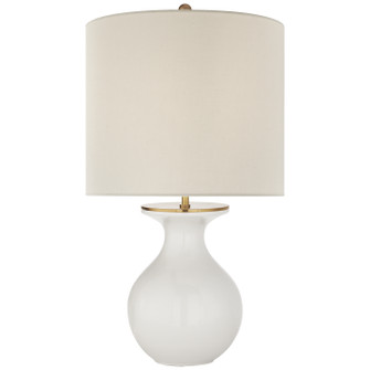 Albie One Light Desk Lamp in New White (268|KS3616NWTL)