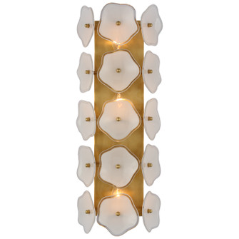 Leighton LED Wall Sconce in Soft Brass (268|KS2066SBCRE)