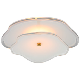 Leighton LED Flush Mount in Soft Brass (268|KS2064SBCRE)