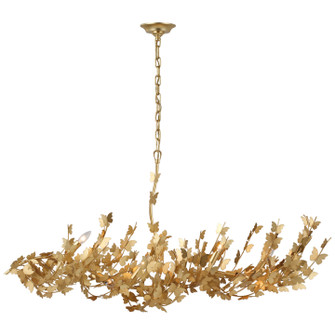 Farfalle LED Linear Chandelier in Gild (268|JN5505G)