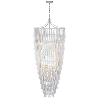 Vacarro LED Chandelier in Plaster White (268|JN5135PW)