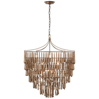 Vacarro LED Chandelier in Antique Bronze Leaf (268|JN5132ABL)