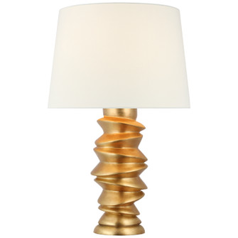 Karissa LED Table Lamp in Antique Gold Leaf (268|JN3005AGLL)