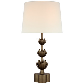 Alberto One Light Table Lamp in Antique Bronze Leaf (268|JN3003ABLL)