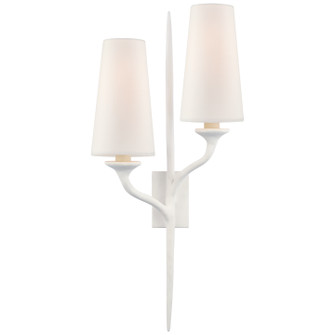 Iberia Two Light Wall Sconce in Plaster White (268|JN2077PWL)