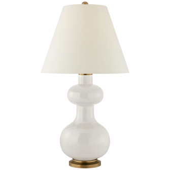 Chambers One Light Table Lamp in Ivory (268|CS3606IVOPL)