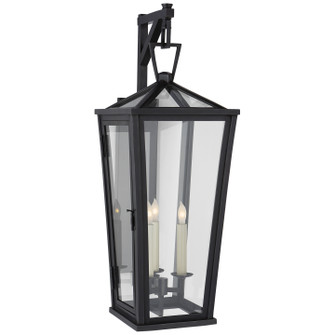 Darlana Outdoor Three Light Wall Lantern in Bronze (268|CHO2788BZCG)