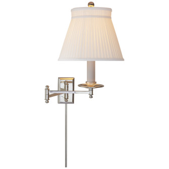 Dorchester Swing Arm One Light Swing Arm Wall Lamp in Polished Nickel (268|CHD5101PNSC)