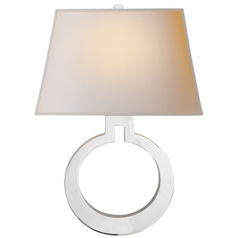 Ring One Light Wall Sconce in Alabaster (268|CHD2970ALBL)