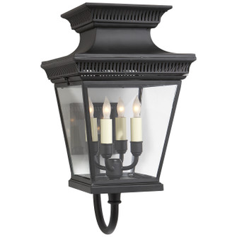Elsinore Four Light Wall Lantern in Matte Black (268|CHD2952BLK)