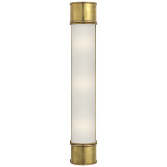 Oxford Three Light Bath Sconce in Antique-Burnished Brass (268|CHD1553ABFG)
