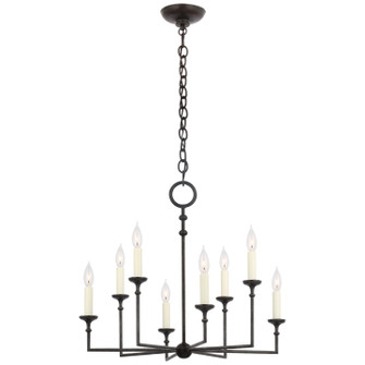 Rowen LED Chandelier in Aged Iron (268|CHC5701AI)