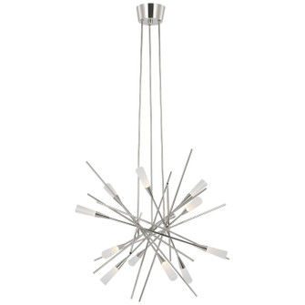 Stellar LED Chandelier in Polished Nickel (268|CHC5605PN)