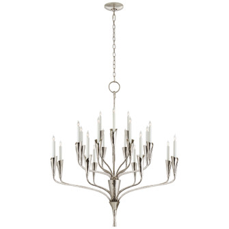 Aiden 20 Light Chandelier in Polished Nickel (268|CHC5503PN)