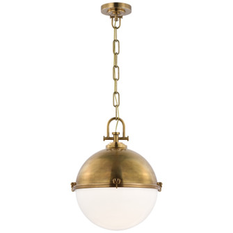 Adrian LED Pendant in Antique-Burnished Brass (268|CHC5491ABWG)