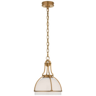 Gracie LED Pendant in Antique-Burnished Brass (268|CHC5481ABWG)