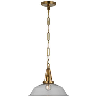Layton LED Pendant in Antique-Burnished Brass (268|CHC5461ABCG)
