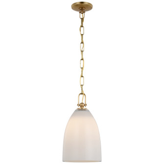 Andros LED Pendant in Antique-Burnished Brass (268|CHC5425ABWG)