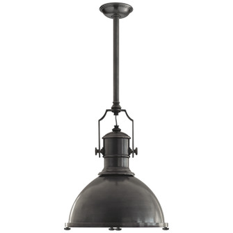 Country Industrial One Light Pendant in Bronze (268|CHC5136BZBZ)