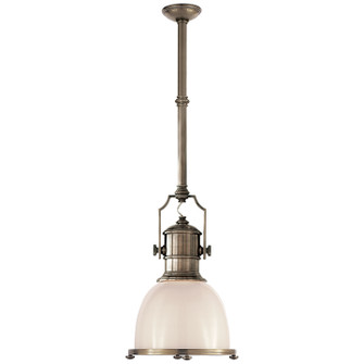 Country Industrial One Light Pendant in Antique Nickel (268|CHC5133ANWG)