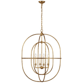 Desmond Cage LED Lantern in Gild (268|CHC2225G)