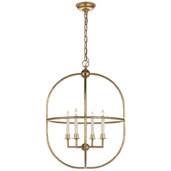 Desmond Cage Four Light Lantern in Gild (268|CHC2224G)