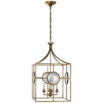 Gramercy Four Light Lantern in Gilded Iron (268|CHC2186GI)