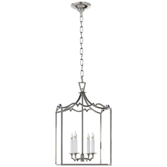 Darlana Fancy Four Light Lantern in Polished Nickel (268|CHC2180PN)