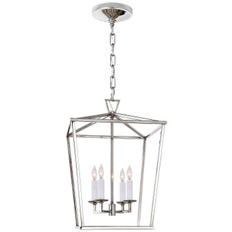 Darlana Four Light Lantern in Polished Nickel (268|CHC2164PN)