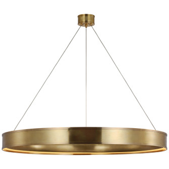 Connery LED Chandelier in Antique-Burnished Brass (268|CHC1617AB)