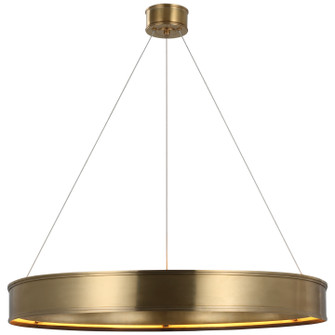 Connery LED Chandelier in Antique-Burnished Brass (268|CHC1616AB)