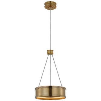 Connery LED Pendant in Antique-Burnished Brass (268|CHC1610AB)