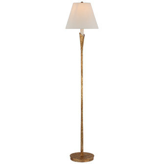 Aiden LED Floor Lamp in Gilded Iron (268|CHA9501GIL)