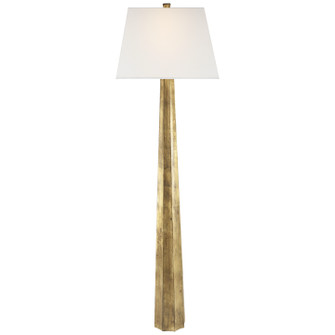 Fluted Spire One Light Floor Lamp in Gilded Iron (268|CHA9461GIL)