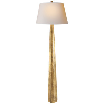 Fluted Spire One Light Floor Lamp in Aged Iron (268|CHA9461AIL)