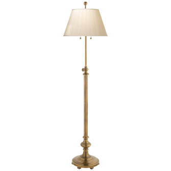 Overseas Two Light Floor Lamp in Antique-Burnished Brass (268|CHA9124ABSP)