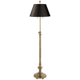 Overseas Two Light Floor Lamp in Antique-Burnished Brass (268|CHA9124ABB)
