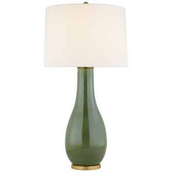 Orson One Light Table Lamp in Shellish Kiwi (268|CHA8655SHKL)