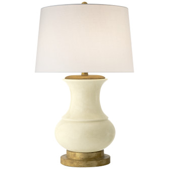 Deauville One Light Table Lamp in Tea Stain Crackle (268|CHA8608TSL)