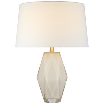 Palacios LED Table Lamp in White Glass (268|CHA8439WGL)