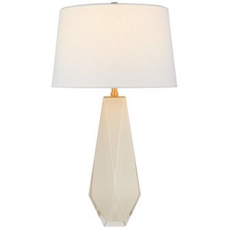 Gemma LED Table Lamp in White Glass (268|CHA8438WGL)