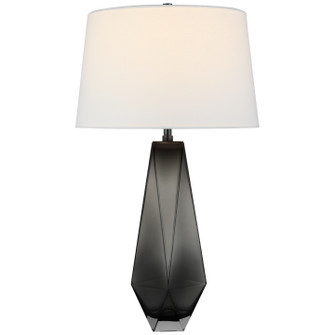 Gemma LED Table Lamp in Smoked Glass (268|CHA8438SMGL)